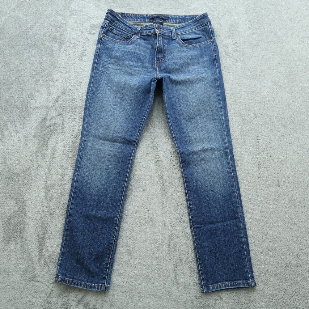 Classic Women's Blue Straight-Leg Jeans